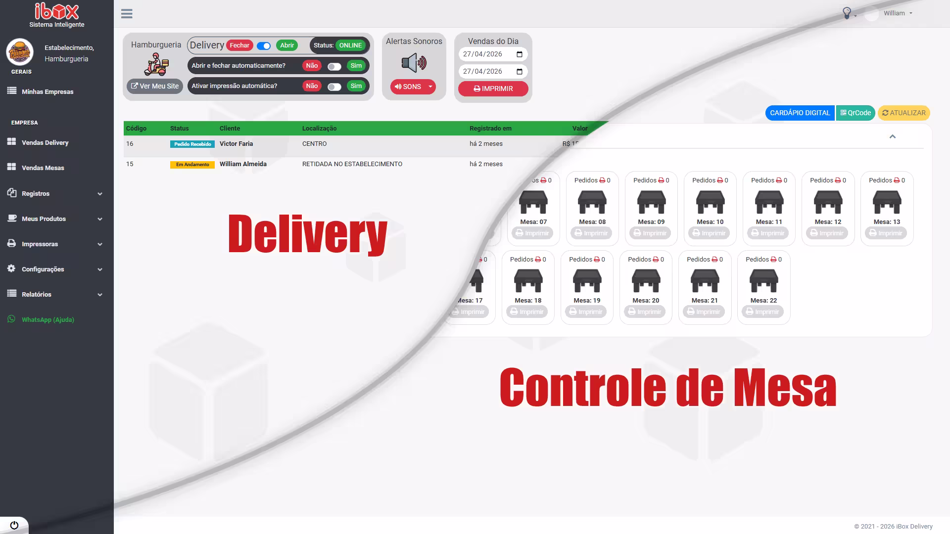 IBOX Delivery mockup